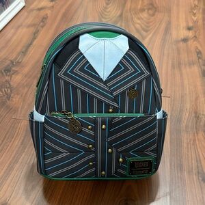 Wicked Loungefly Black and Green Backpack